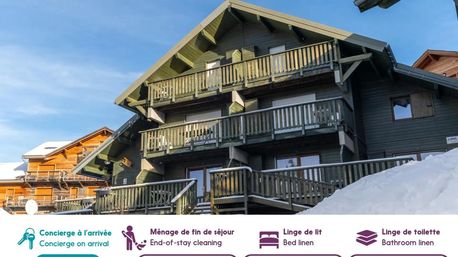 Apartment A 200M Des Pistes De Ski, Appartement Pour 4 Le Devoluy France